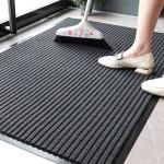 Anti Slip Safety Mat Heavy Duty Three-Line Ribbed Carpet Entrance Matting For