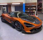 For McLaren 720S Carbon Fiber Hood 720S Upgraded Top-style Carbon Fiber Hood