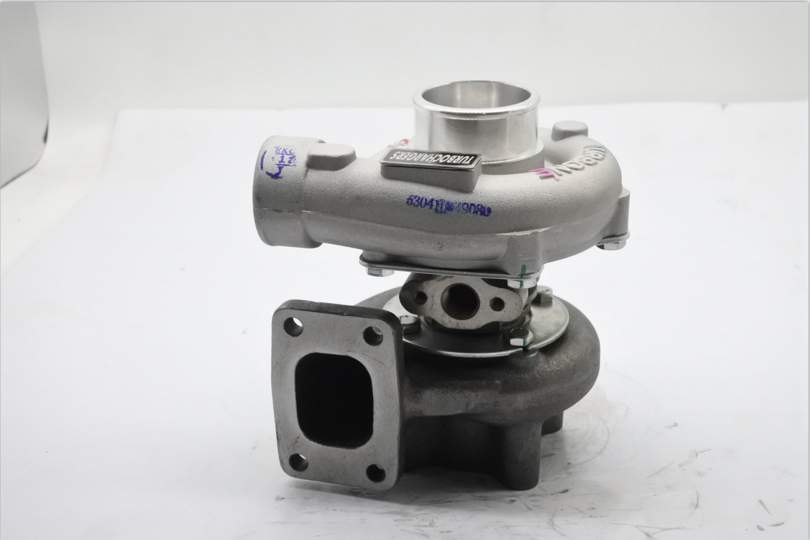 Excavator Diesel Engine Parts , Turbocharger Components For J60E 4R42T5730100