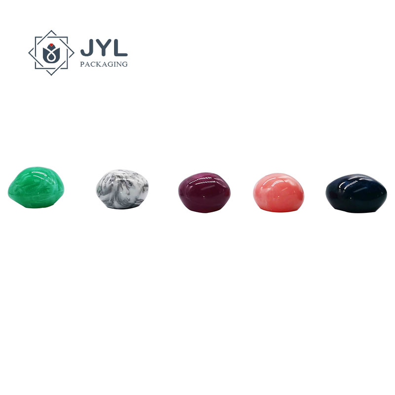 Unique Design Resin Bottle Caps Marble Effect Direct Factory For FEA15