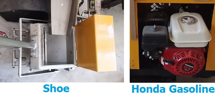 Road Lining Thermoplastic Vibration Road Marking Machine For Vibration Noise Marking