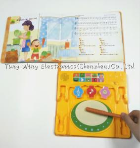 Wholesale Music drum toy Drum , Intellectual Funny Nursery Rhyme Play A Sound Book from china suppliers