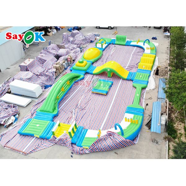 20x30m Inflatable Water Pool Obstacle Course Sport Games Digital Pringting