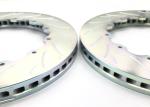 Car Front Cast Iron Brake Disc Grooved 285*24mm Salix Leaf