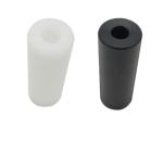 Black Delrin POM Machined Metal Parts , PEEK PA6 Custom CNC Parts For Robots