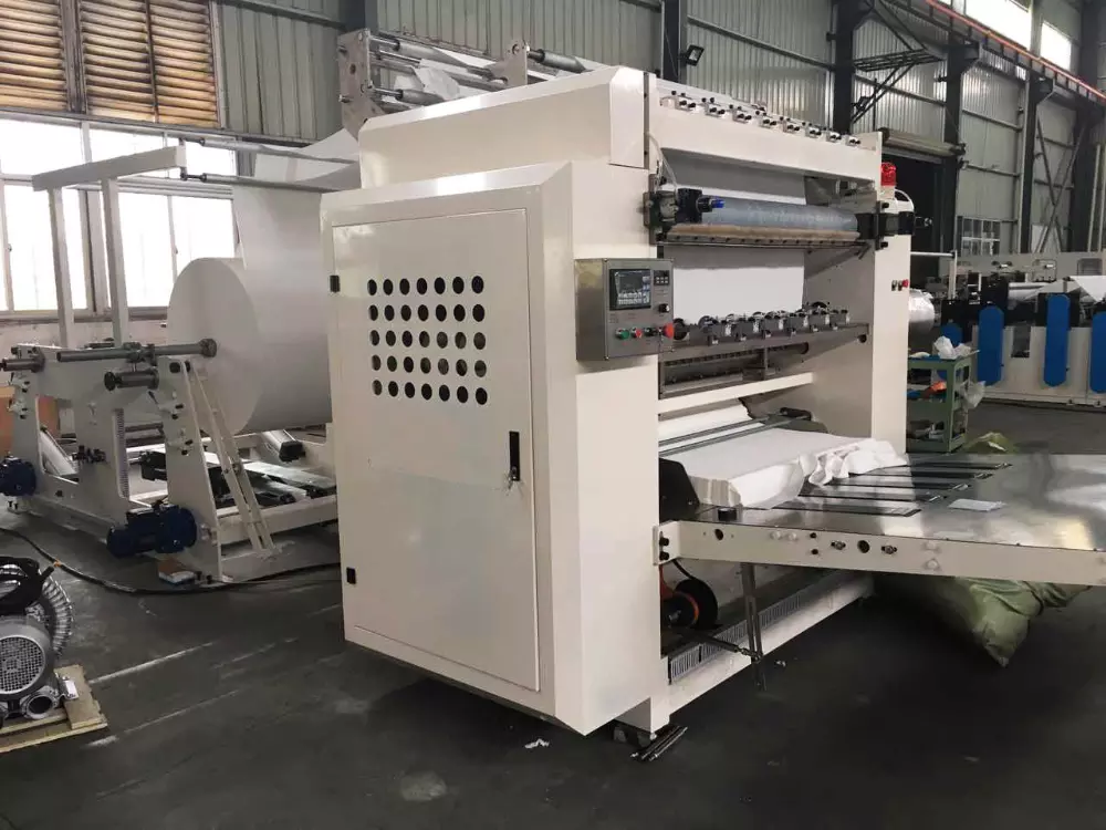 15 Bags / Min 3.5KW Semi Auto Tissue Paper Packing Machine