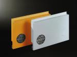 Decorative U Baffle Aluminum Panel Ceiling Wooden Grain Coated Suspended