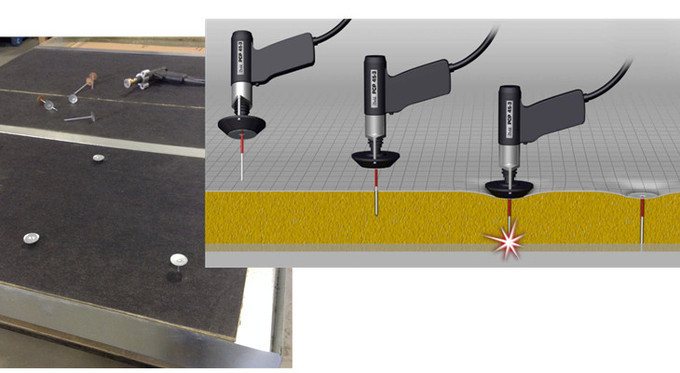 M1.8x50 Galvanized Steel Air Duct Insulation Pins Fastening Insulation To Steel Surface