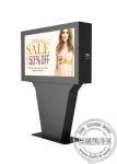 65 Inch Outdoor Digital Signage Landscape Floor Standing Waterproof For