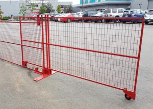 Wholesale 2.1x2.4m Low Carbon Steel Temporary Mesh Fencing 50x75mm Mesh Hole from china suppliers