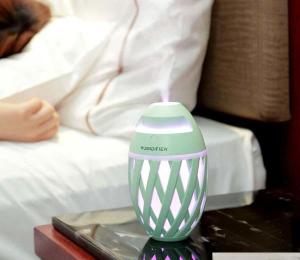 Wholesale 320ml Portable Mini Mist Car Rugby Humidifier USB Rechargeable Olive Ball Humidifier from china suppliers