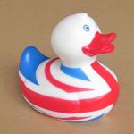 The United States flag RUBBER duck bathroom gifts TOYS Accessories for kids or