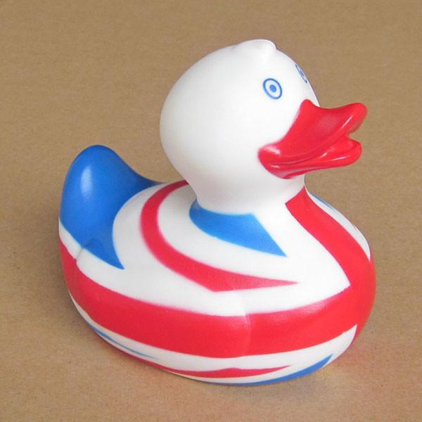 The United States flag RUBBER duck bathroom gifts TOYS Accessories for kids or