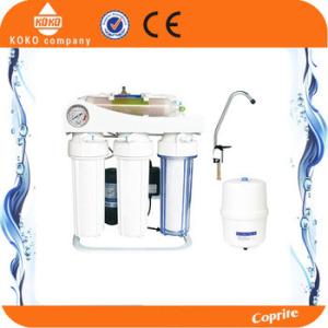 Wholesale Residential / Household Reverse Osmosis Water Systems Plastic With Pressure Gauge from china suppliers