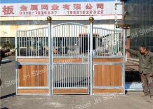 Wholesale Swivel Feeder Horse Stall Hot Dipped Galvanized Temporary Double Door from china suppliers