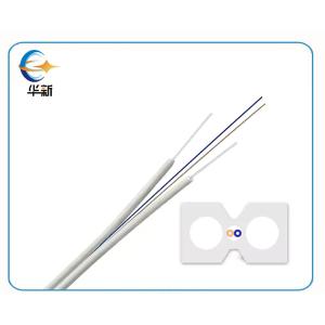 Wholesale 1 2 4 6 8 Core Optic Fibre Cable Indoor Fiber Optic Drop Cable With Steel Wire or FRP GJXCH GJXFCH from china suppliers