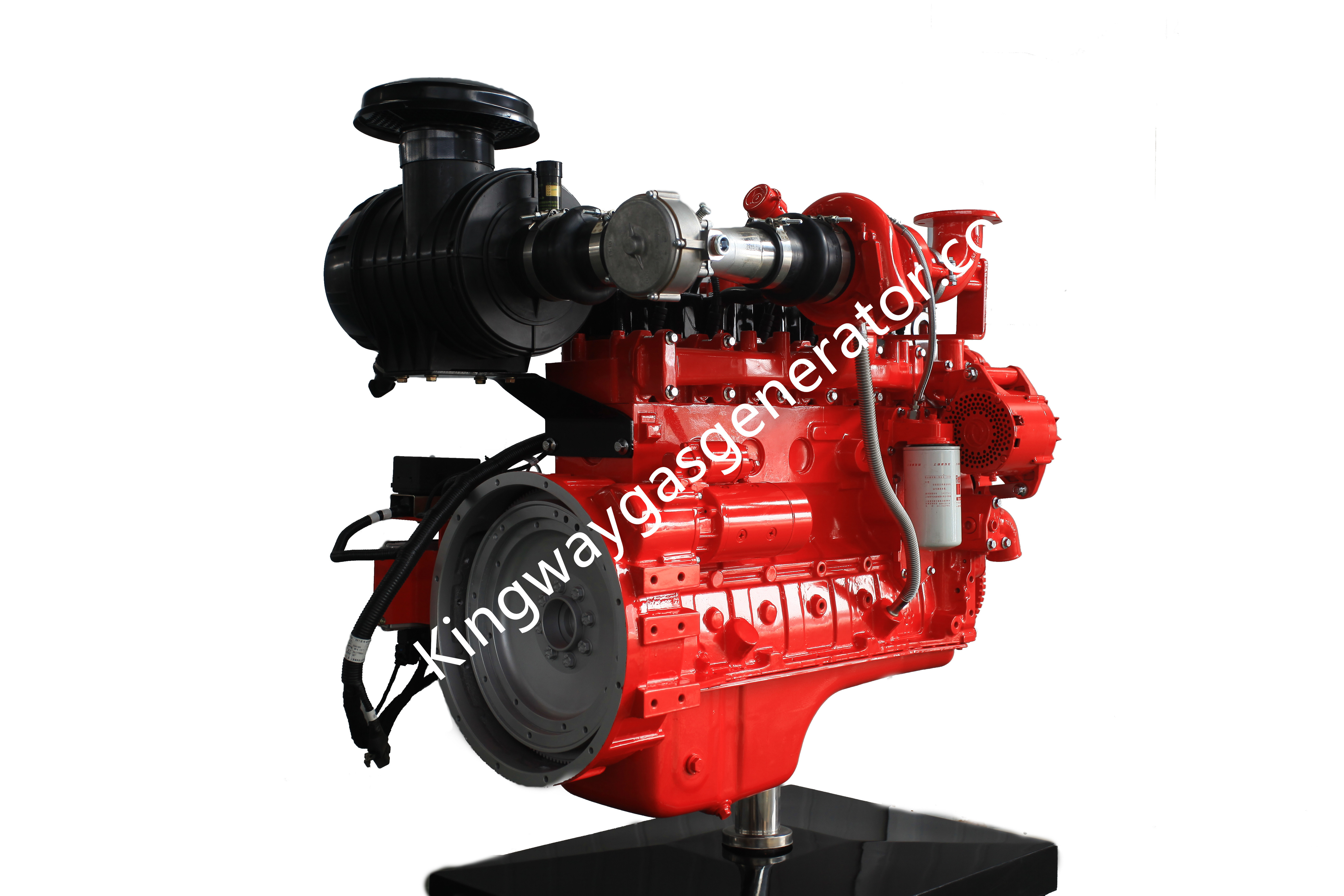 Water Cooled 3 Phase Natural Gas Engine For 30KW Gas Generator Set