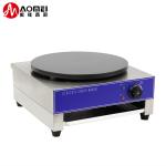Commercial CE Double Plates Crepe Maker Temperature 50-300C Electric Pancake