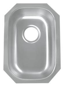 Wholesale 15mm Radius 16 Gauge Single Bowl Stainless Steel Kitchen Sinks For Daily Use from china suppliers