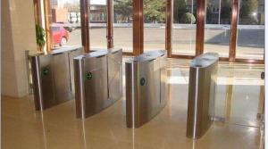 Wholesale DC 24V Security Barrier Turnstile With Free Passage When Power-Off from china suppliers