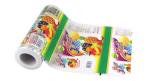 Printing Plastic Food Wrapping Cookie Roll Film Stock OEM plastic roll film