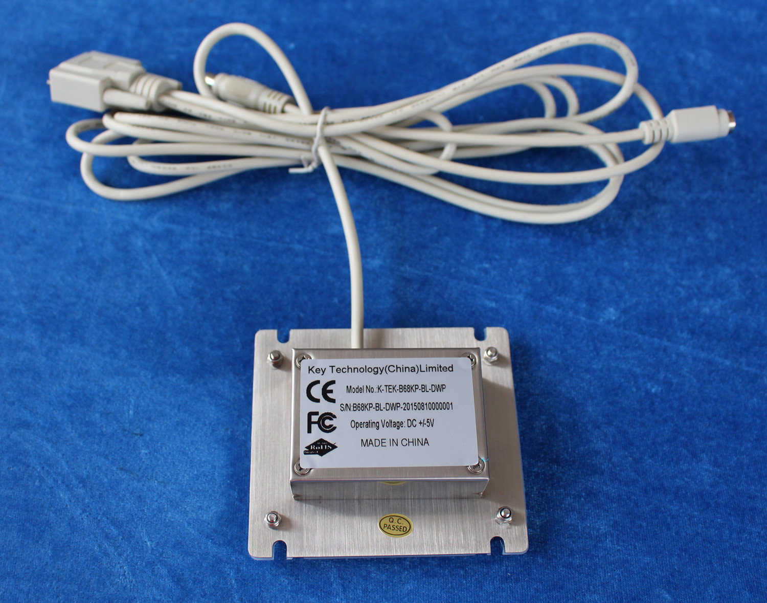 12 keys IP67 dynamic vandal proof Stainless Steel industrial backlight keypad