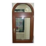 KDSBuilding Swing Residential Casement Round Wooden Window Solid Wooden Window