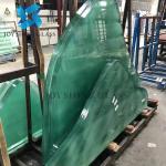 PVB Laminated Safety Glass 0.76mm Clear Milky White Double Glazing Tempered