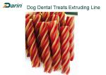 Twin Color Twisted Shape Pet Food Machine Chewing Gum Dog Snacks Production Line
