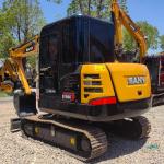 Used SANY SY55C Little Crawler Excavator 0.1m3 Bucket Capacity