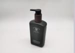 Silk Screen Printing Gradient Black Hdpe Plastic Bottles