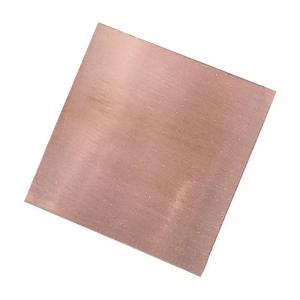 Wholesale T1 T3 99.9 Pure Copper Sheet C10200 C10300 C11000 C12000 Red Copper Sheet from china suppliers