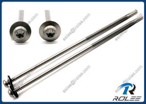 Wholesale 410 Stainless Torx Pan Double Thread Self Drilling Screw w/ Bonded Sealing Washer from china suppliers