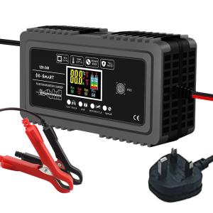 Wholesale Intelligent Repair Battery Charger for AGM and Gel Battery Low Tension Protection 12V 24V 10a 20a OEM/ODM Protection from china suppliers