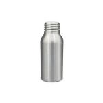Prevent leakage Silver Aluminium Bottle 50ml 35*85mm Neck 24mm Customized Color