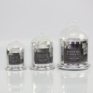 Wholesale Decoration / Gift Soy Wax Home Scented Candles With Domed Glass Cap from china suppliers