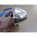 Single shot injection molding/Lens/material ABS/ Chrome plated