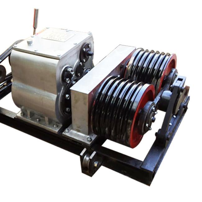 Optional Type Underground Cable Pulling Equipment Cable Tractor Mountain Area Diesel Engine