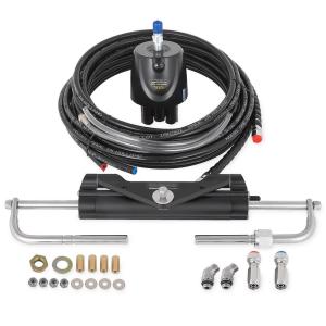 Wholesale 3/4inch Tapered Ss Marine Hydraulic Steering Systems 150hp Helm Cable from china suppliers