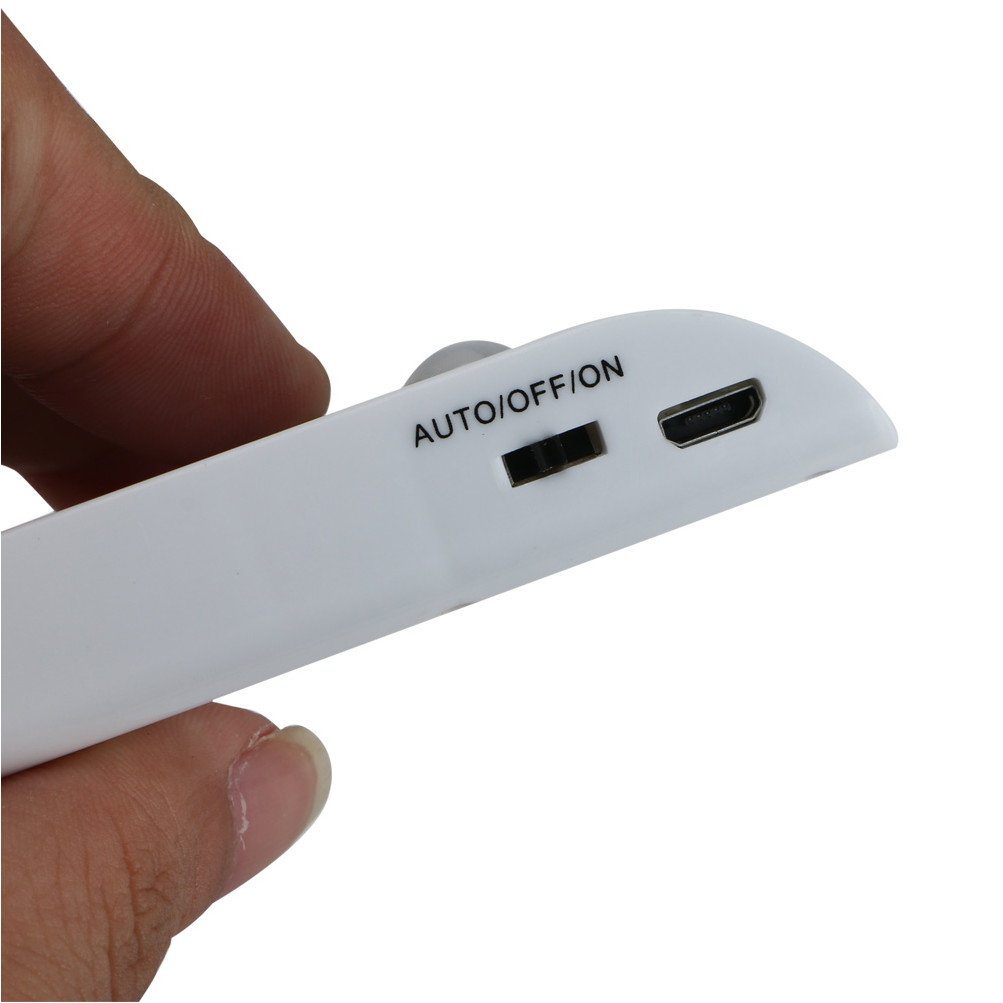 Wireless Infrared Wall LED Night Light, USB Rechargeable Motion Sensor Light