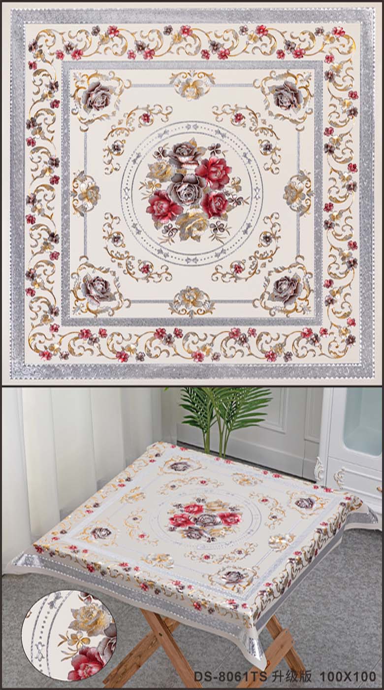 Directly Sell PVC Polyester Tablecloth for Home Party Office Hotel Shop Restaurant