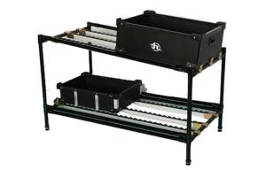 Wholesale Black Plastic Coated Steel Pipe Rack / Industrial Shelving , Fifo Flow Racking Systems from china suppliers