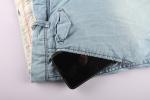 Denim Shorts Men'S Summer Stretch Denim Pants Mens Short 100% Cotton
