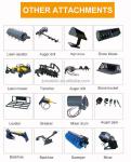 4x4 Wheel Drive YF380 Road Tyre Track Skid Steer Loader Mini Loader for Tough