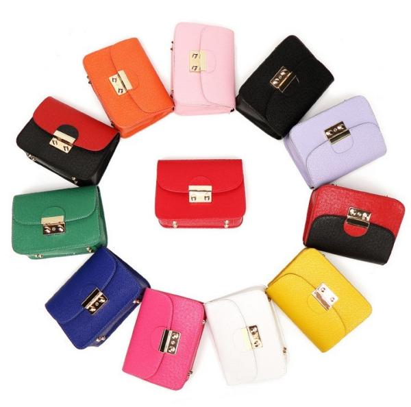 2016 new small square shoulder bag Messenger bag handbag European and American