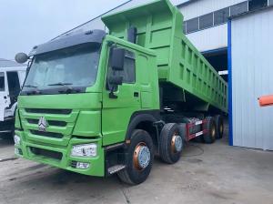 Wholesale 6-8L Engine Capacity HOWO 8X4 12 Wheels Used 50ton 60ton Heavy Duty Tippers Truck from china suppliers