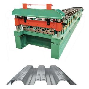 Wholesale High Speed Steel Floor Deck Machine 0.8-1.5mm Thickness Customized Shape from china suppliers