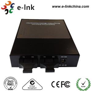 Wholesale Ring Type Fiber Optic Cable Ethernet Converter 3*10 /100M TP 2*100M FX Dual Fiber Multi Mode SC from china suppliers