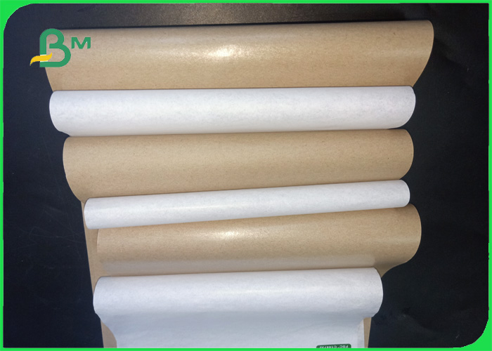 30gsm 40gsm FSC food grade one side coated white kraft paper in ream