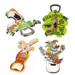 Talking Wooden Bottle Opener Zinc Alloy Material UV Printing Type